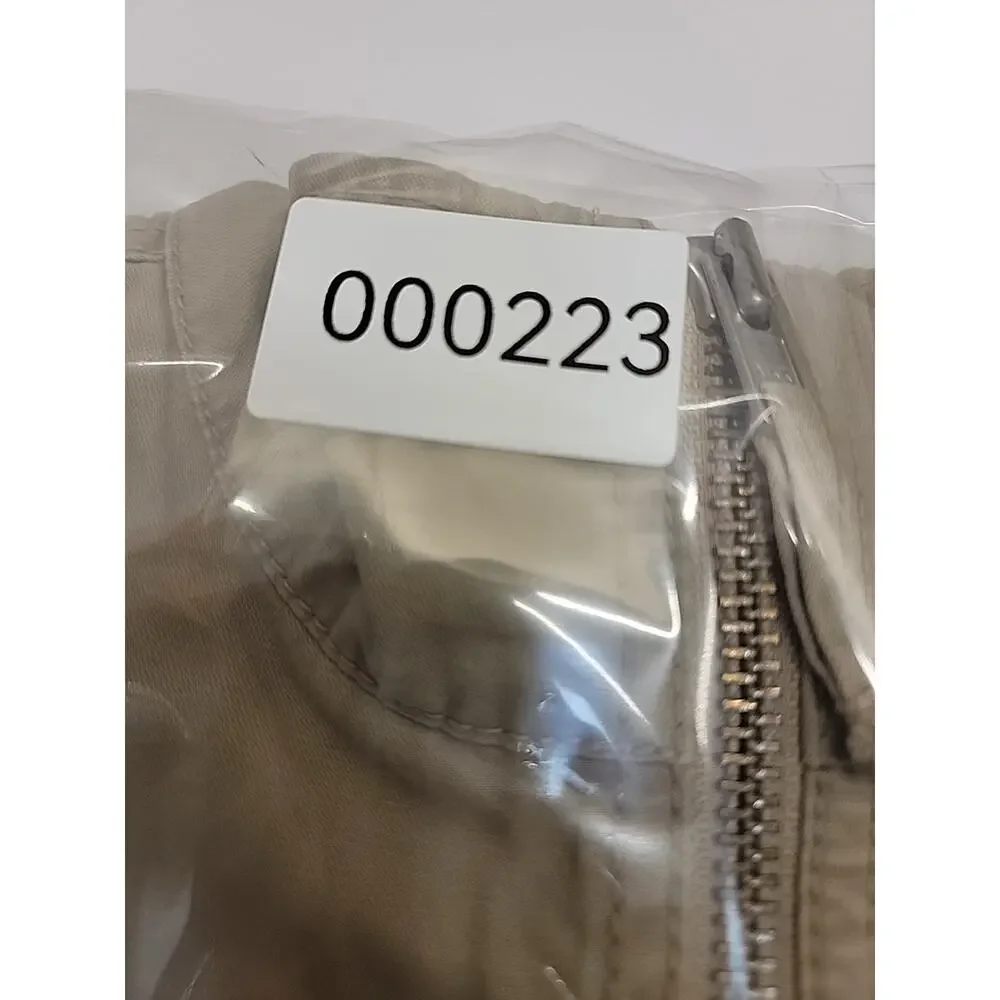 MADEWELL‎ Fleet Utility Jacket Khaki Women's Size Large Neutral Chore Full Zip